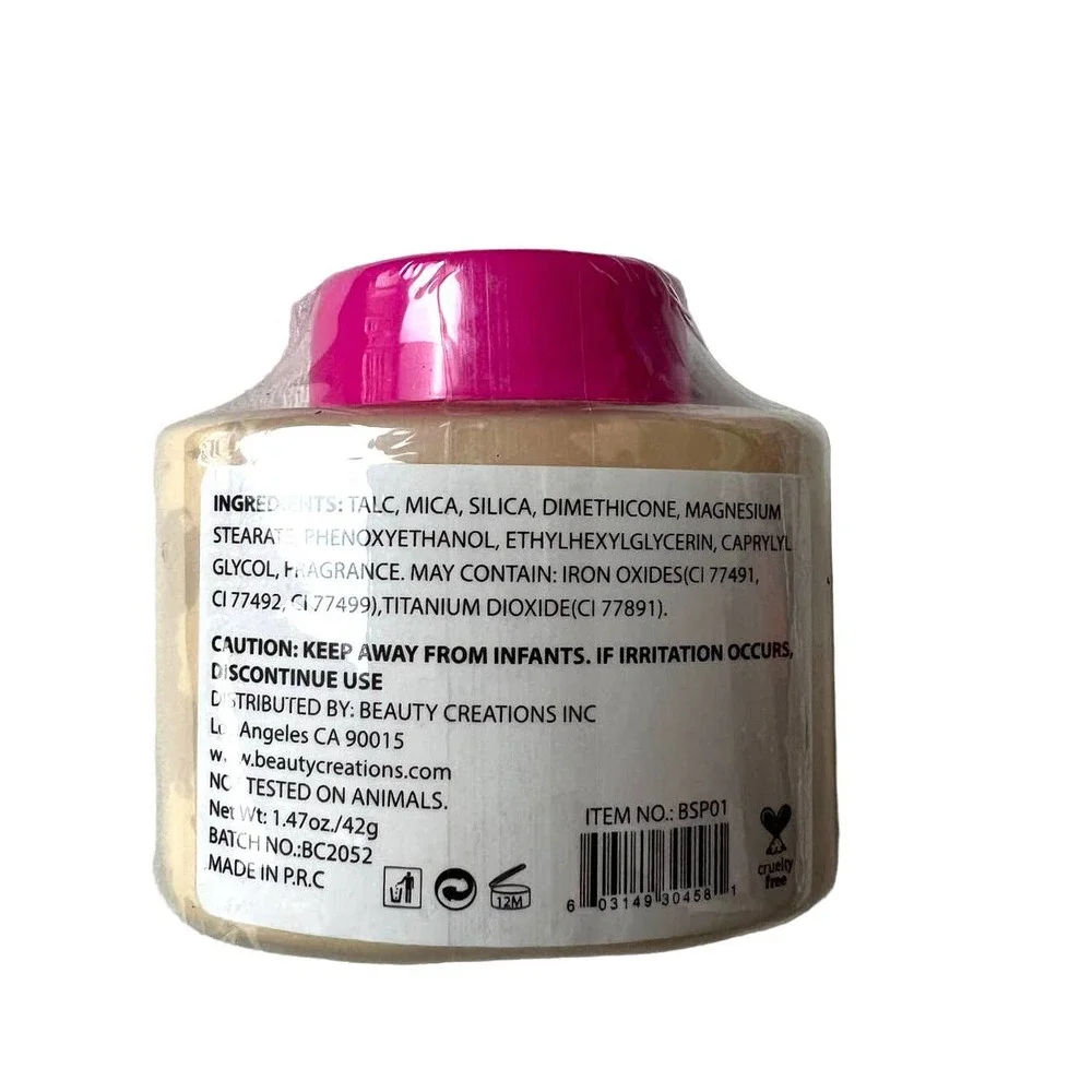 Beauty Creations Banana Setting Powder Long Lasting Matte Finish (2)